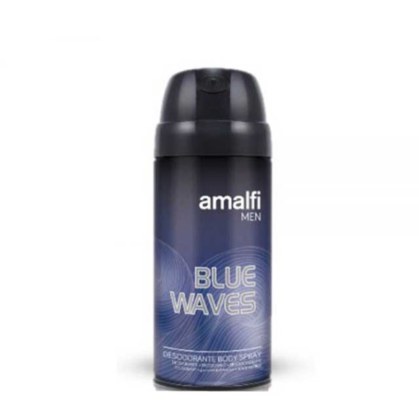 اسپری بدن مردانه آمالفی مدل Blue Waves حجم 150 میلی لیتری
