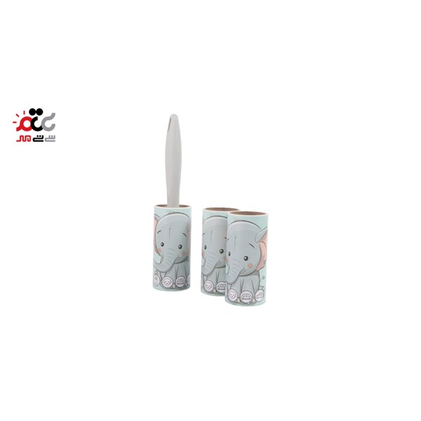 پرزگیر پلاستیکی یدک دار مدل غلتکی Lint بسته 3 عددی