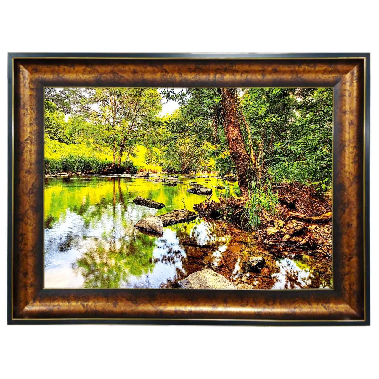 تابلو فرش با زیبا ترین قاب