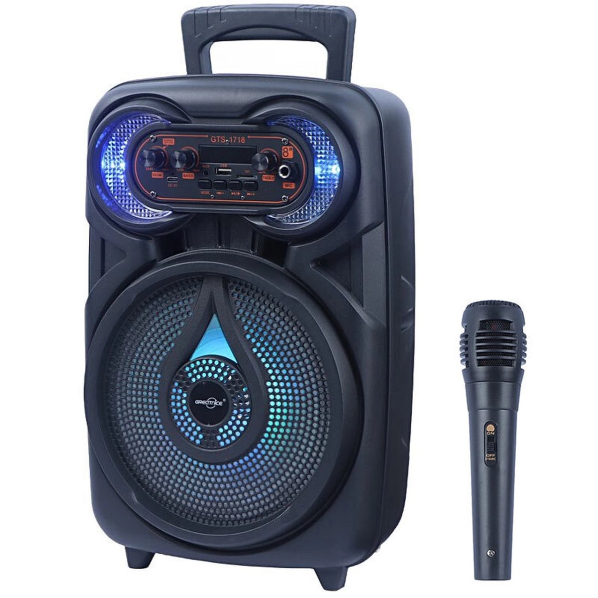 اسپیکر بی سیم Greatnice مدل GTS-1718 - مشکی - TCO