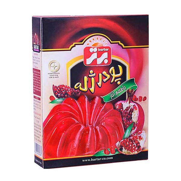 پودر ژله انار برتر 100 گرمی