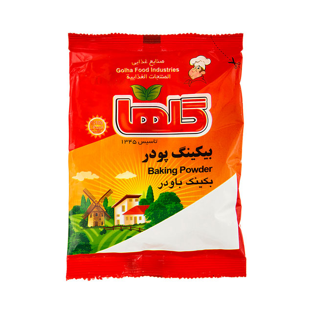 بیکینگ پودر گلها مقدار 80 گرمی