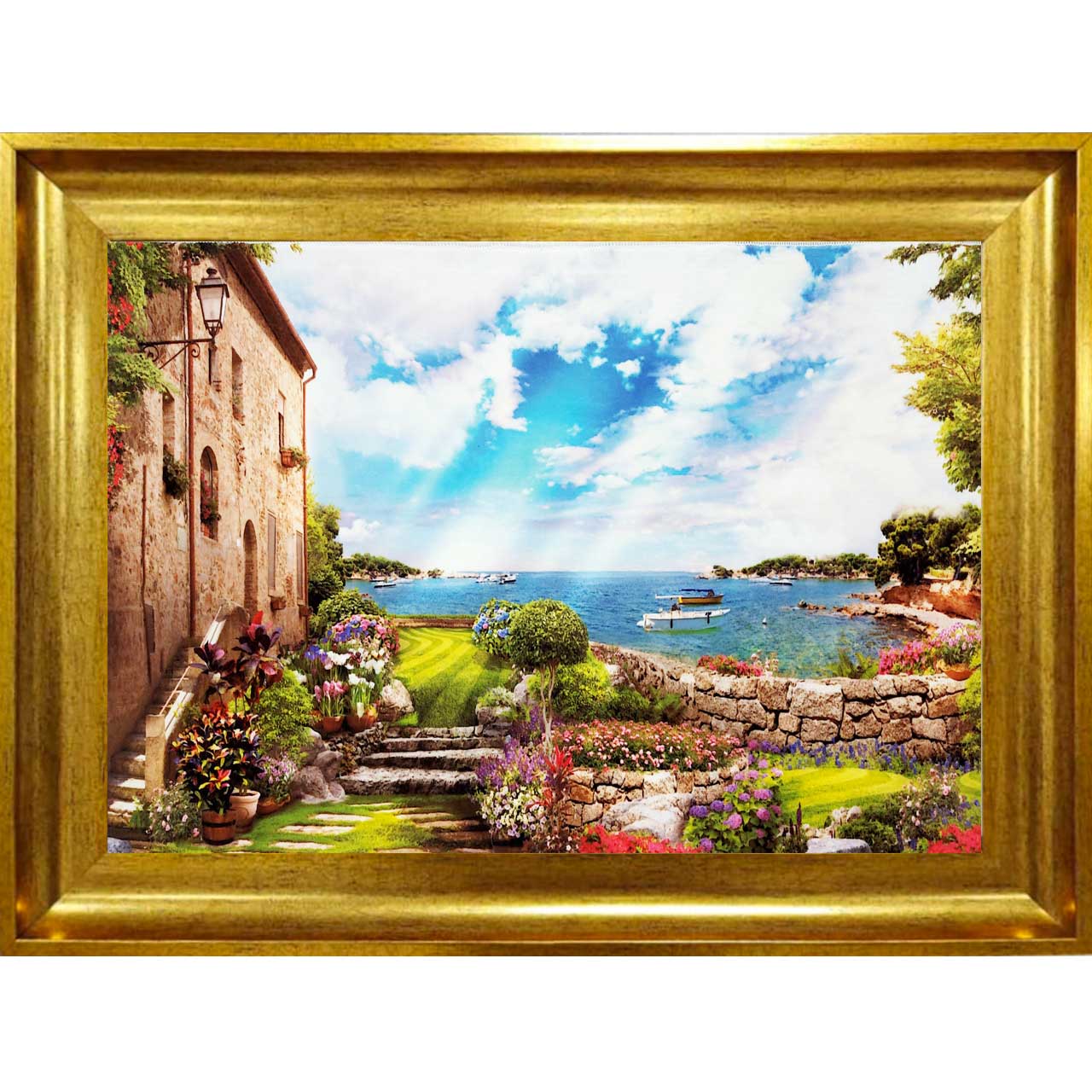 تابلو فرش با زیبا ترین قاب