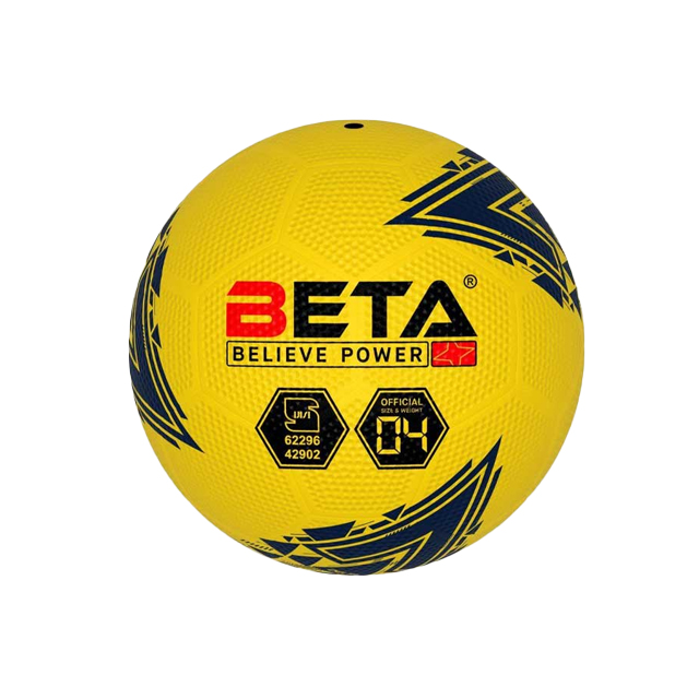 توپ فوتبال لاستیکی بتا سایز 4