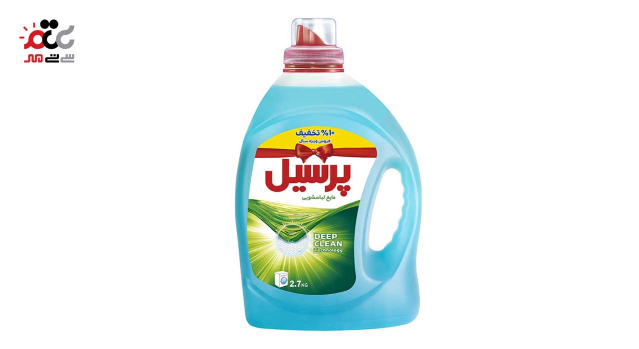 مایع لباسشویی آبی پرسیل مدل Deep Clean حجم 2700 میلی لیتری