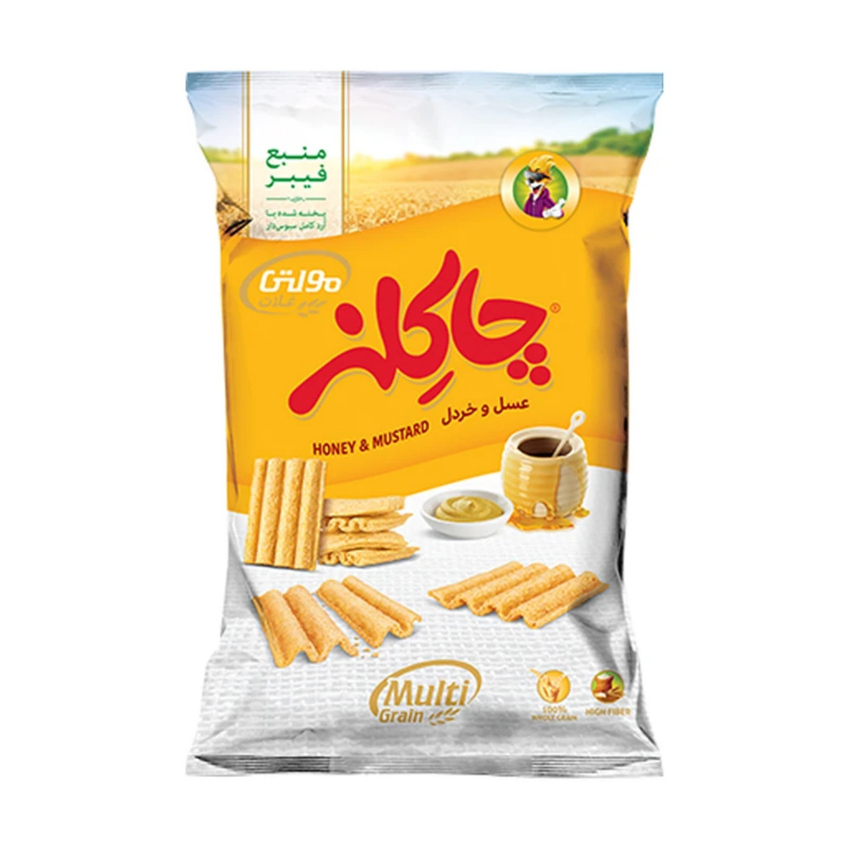 مولتی غلات چاکلز  با طعم عسل و خردل 90 گرمی