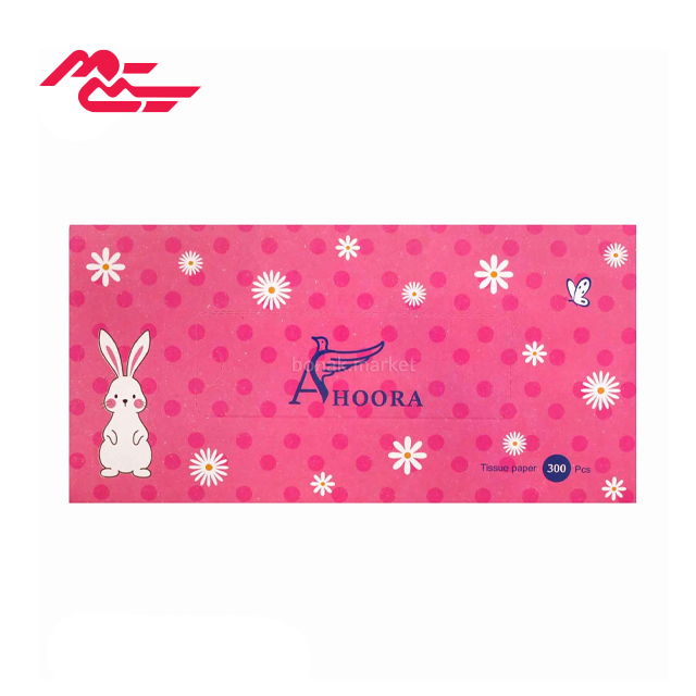 دستمال کاغذی جعبه ای اهورا 300 برگی
