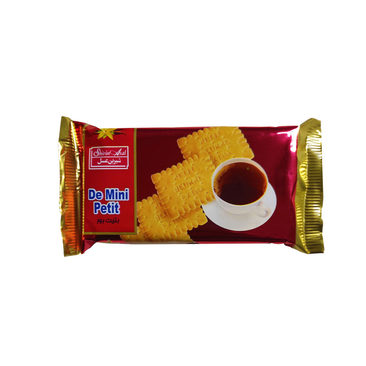 بیسکویت پتی بور وانیلی شیرین عسل 26 گرمی بسته 60 عددی