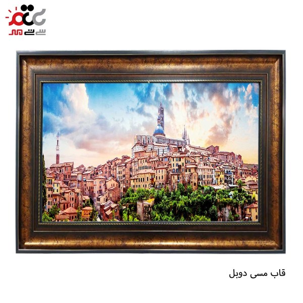تابلو فرش طرح منظره جدید کد 10062 سایز 100×70 سانتی متری