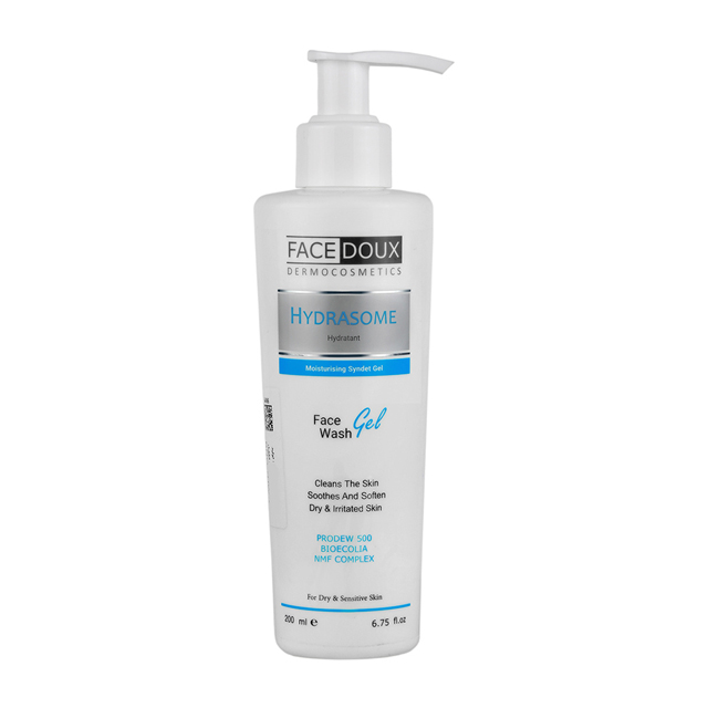 ژل شستشو ملایم کرم دار مناسب پوست  های خشک فیس دوکس 200 میلی لیتری