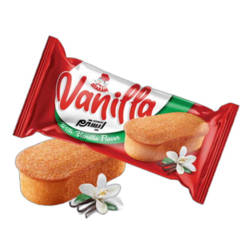 کیک وانیلی ایسترم 50 گرمی