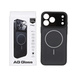 قاب اورجینال AG Glass محافظ لنز برجسته براق Magsafe مدل Apple iPhone 17 Pro Max - مشکی