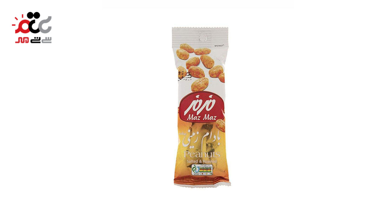 بادام زمینه برشته مزمز 35 گرمی