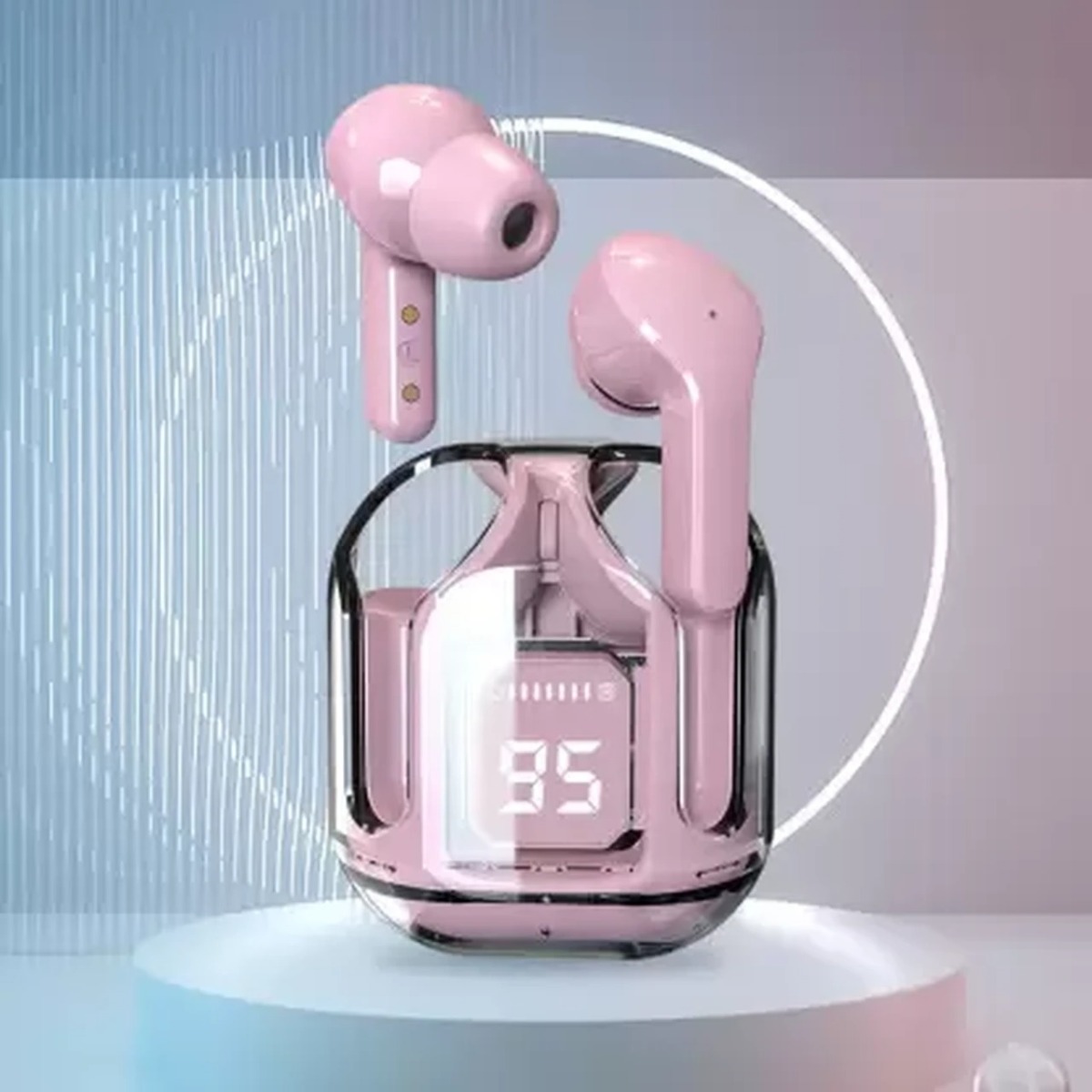 ایرفون بی سیم مدل Ultrapods Max - صورتی (پک ضعیف)
