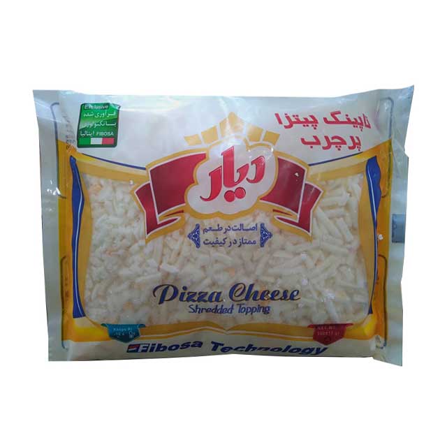 پنیر پیتزا رنده شده دیار 500 گرمی