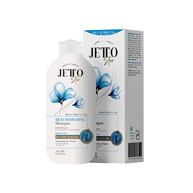شامپو مو ژتو استار مدل آبرسان حجم 250 میلی لیتری