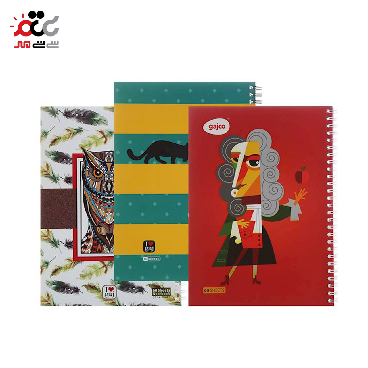دفتر سیمی گاجکو 60 و 80 برگ