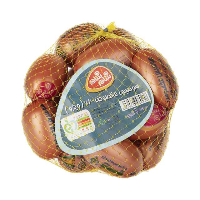 سوسیس مخصوص ویژه 60 درصد گوشت شام شام 1000 گرمی