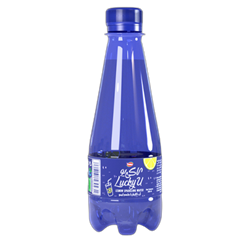 آب گازدار لاکی یو کاله با طعم لیمو 250 میلی لیتری