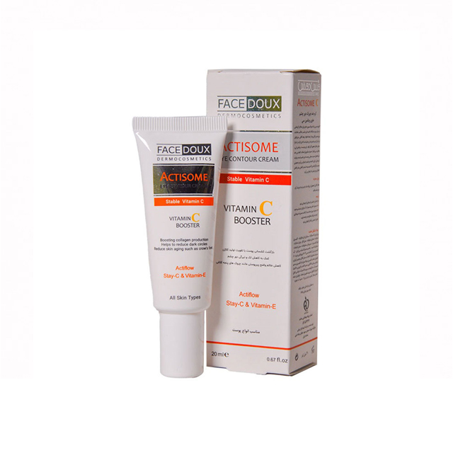 کرم دور چشم فیس دوکس حاوی ویتامین سی حجم 20 میلی لیتری