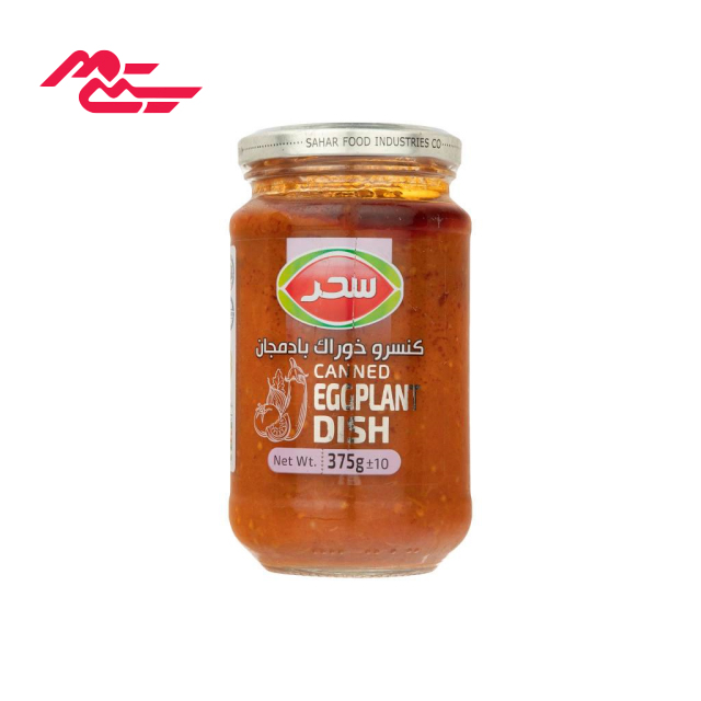 کنسرو خوراک بادمجان سحر 375 گرمی