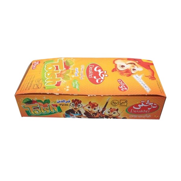 لواشک ورقه ای درختی 27 گرمی بسته 25 عددی