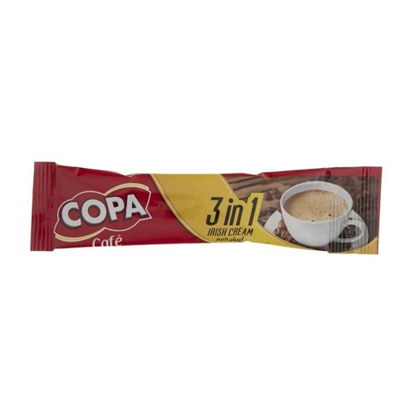 قهوه آیریش کریم کوپا مدل 3in1 مقدار 18 گرمی