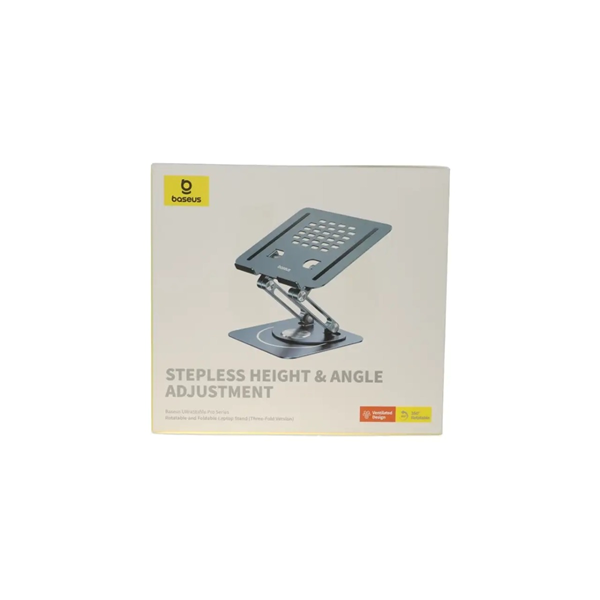 پایه نگهدارنده لپ تاپ Baseus مدل BS-HP017 - خاکستری (گارانتی آونگ)