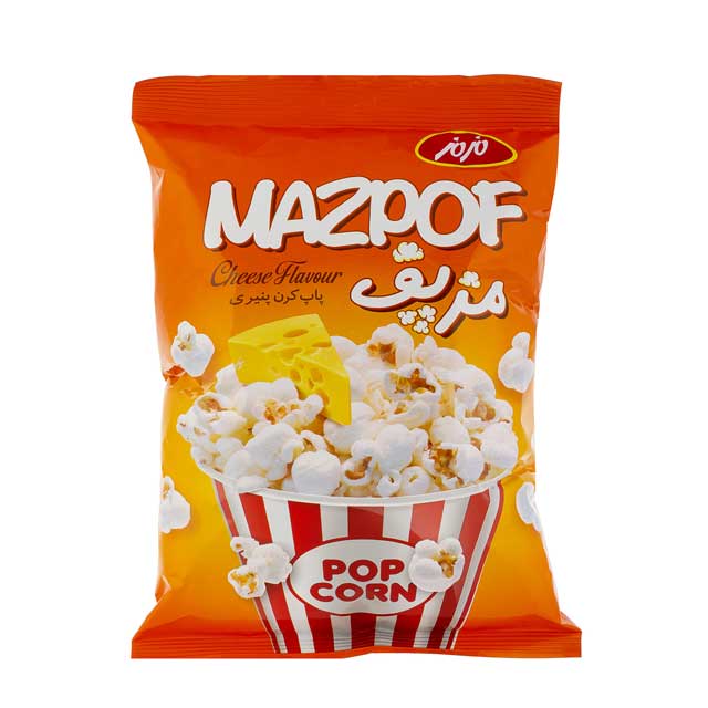 پاپ کرن پنیری مزپف مزمز 60 گرمی