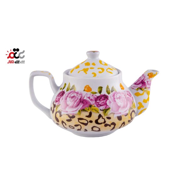 ست کتری و قوری طرح گل کد 3219