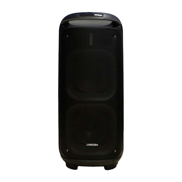 اسپیکر بی سیم +Lindos مدل SP-X10pro - مشکی (گارانتی تعویض یکساله شرکتی)