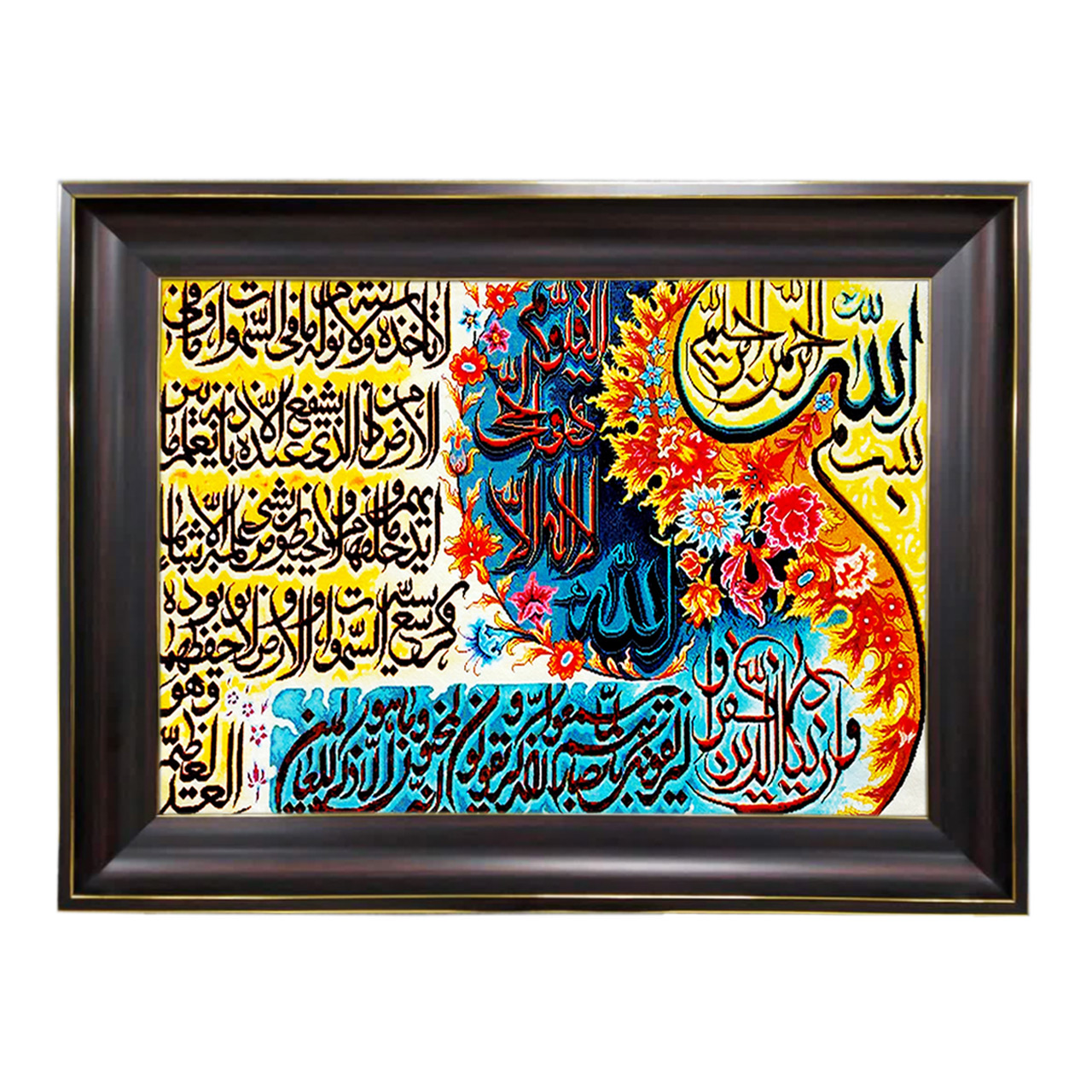 تابلو فرش چاپی طرح وان یکاد کد 15026 سایز 40×60 سانتی متری