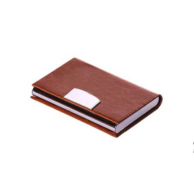 جلد کارت مگنتی چرم و فلز
