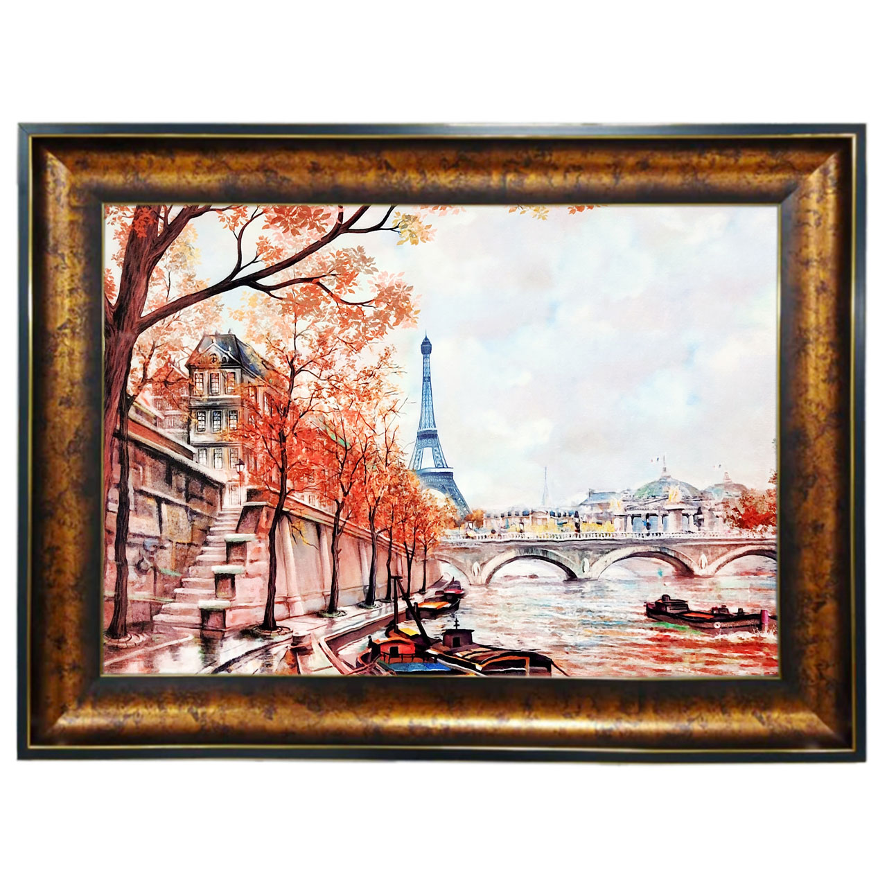 تابلو فرش با زیبا ترین قاب