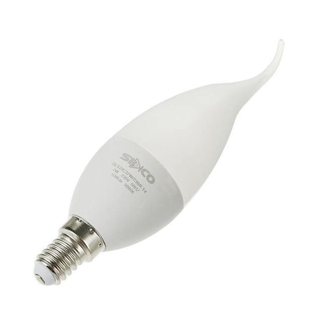 لامپ ال ای دی شمعی اشکی 7 وات سیدکو