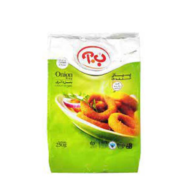 پیاز حلقه ای ب.آ 250 گرمی