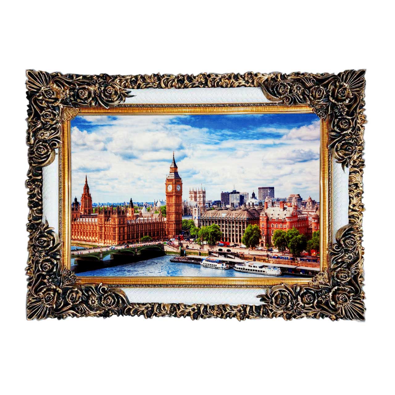 تابلو فرش با زیبا ترین قاب