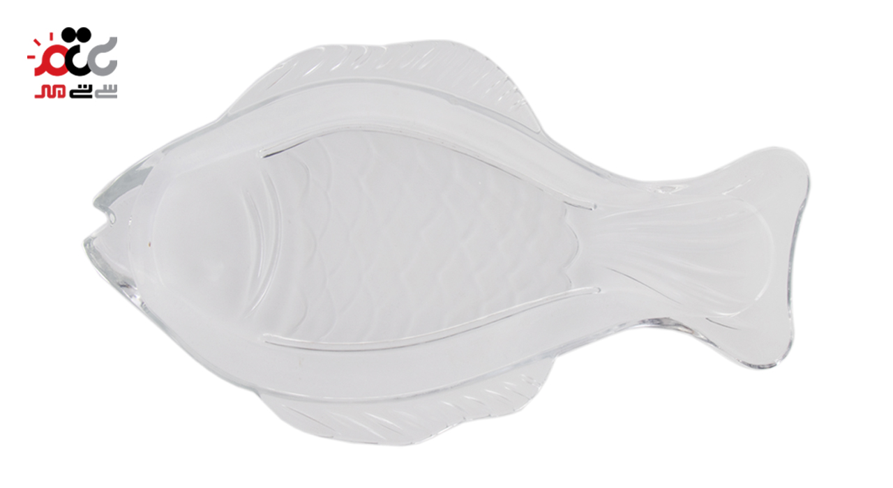 دیس بلور مدل ماهی 2 عددی