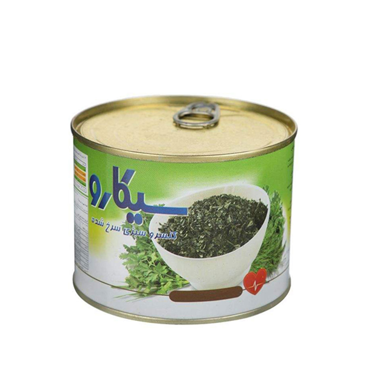کنسرو سبزی سرخ شده سیکارو 450 گرمی