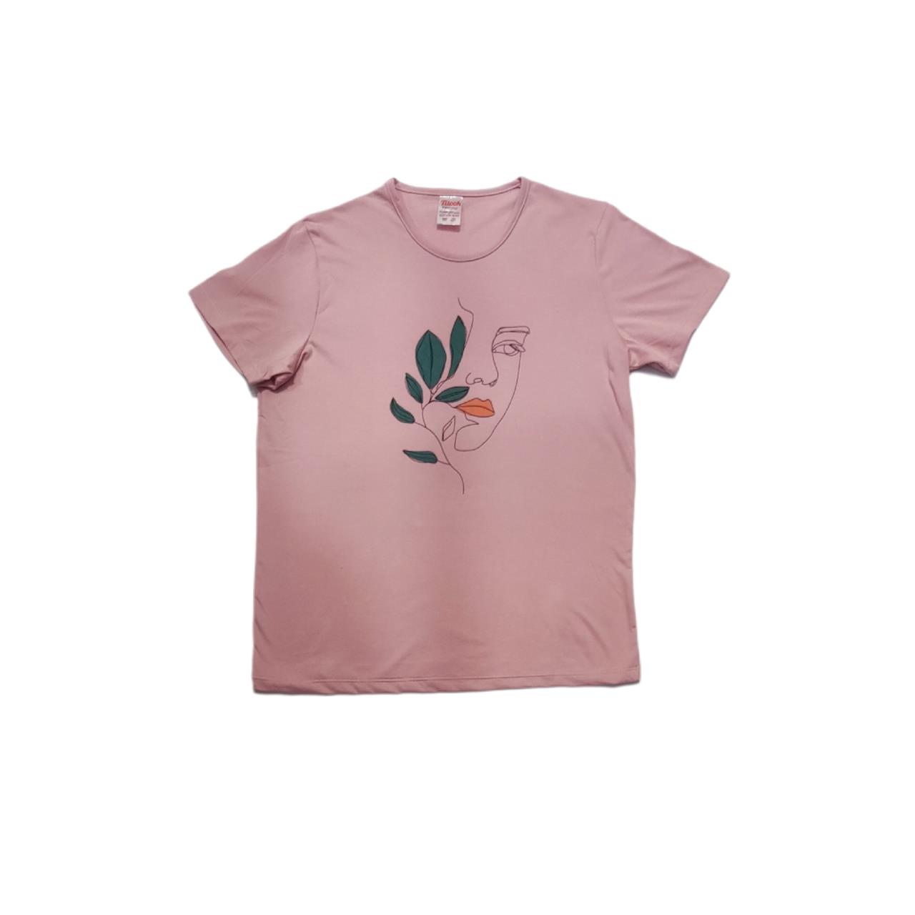 تیشرت زنانه نخ پنبه کد 116