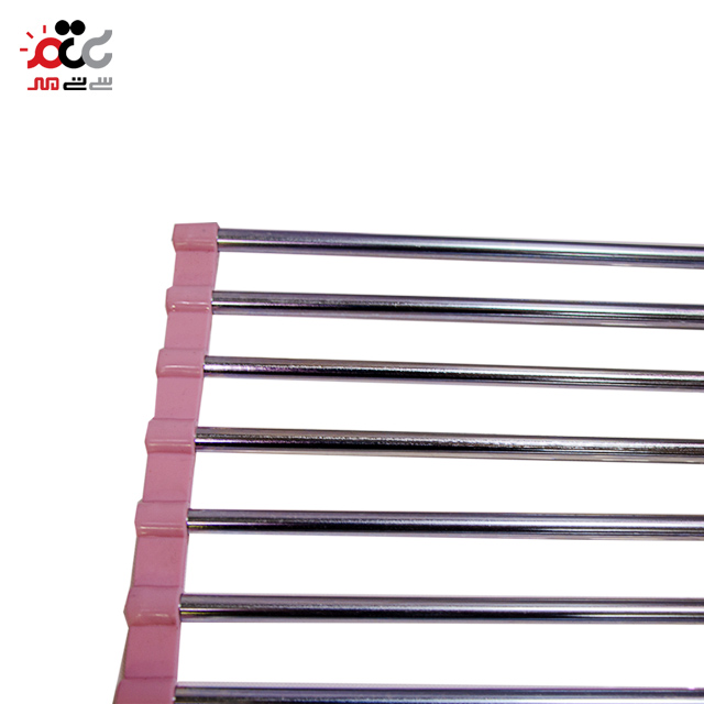 آبگیر فلزی کنار سینک البرز مدل تاشو