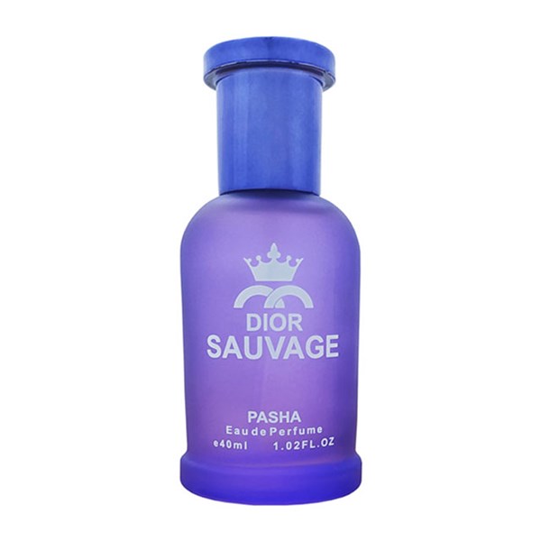 عطر جیبی پاشا مدل Dior Sauvage مردانه 40 میلی لیتری