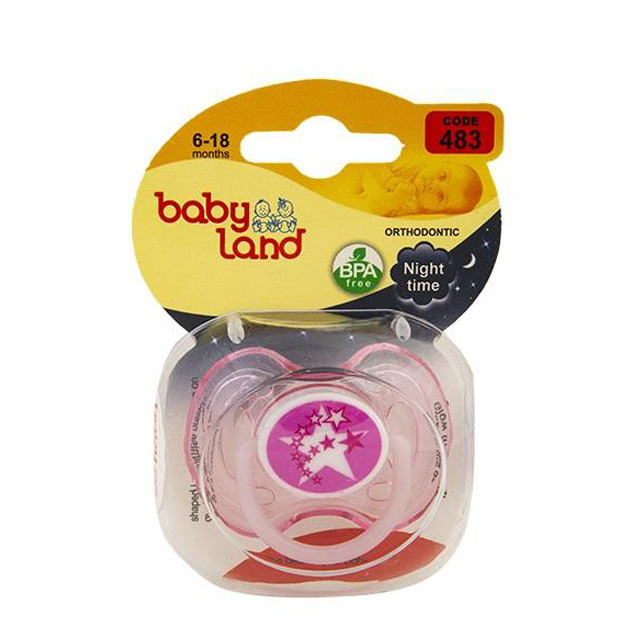 پستانک ارتودنسی بی بی لند کد 483