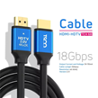 کابل 15 متری TSCO HDMI مدل TCH 68 - مشکی