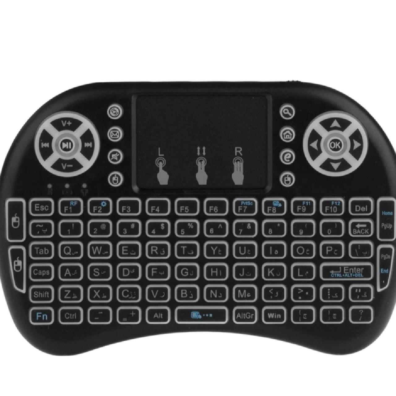 مینی کیبورد بیسیم با تاچ پد