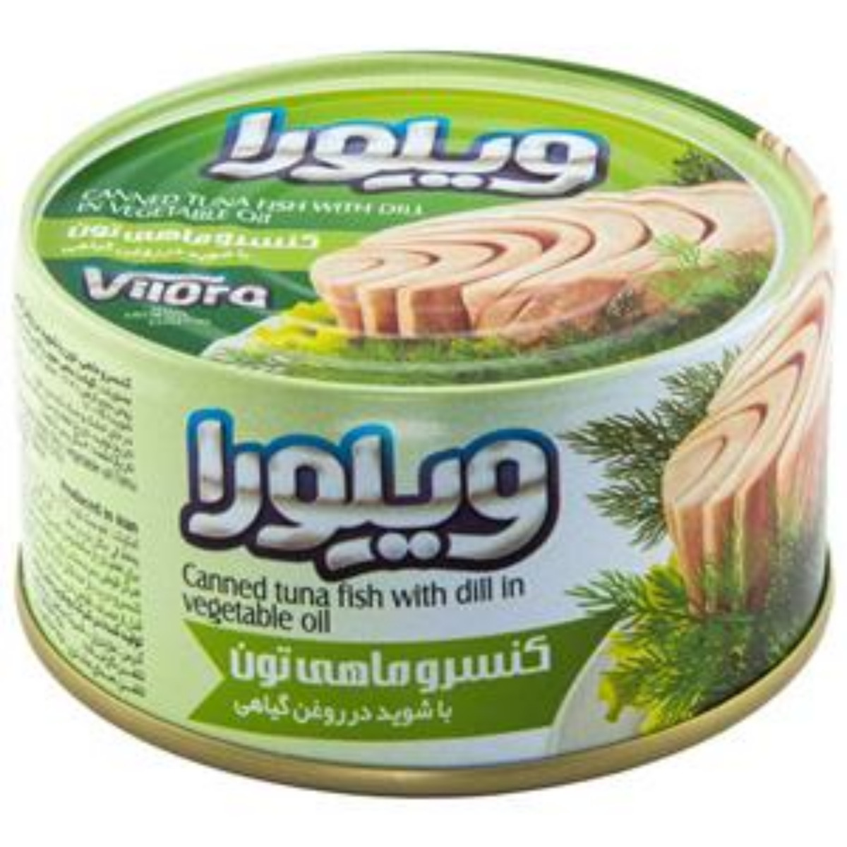 کنسرو تن ماهی با شوید ویلورا 180 گرمی