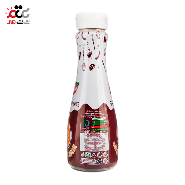 سس باربیکیو بدون چربی و بدون قند کاله 240 گرمی