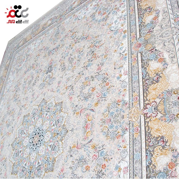 فرش ماشینی طرح بژ کد 1409