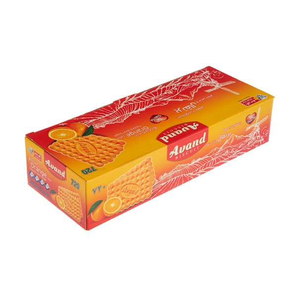 بیسکویت با طعم پرتقال آوند  700 گرمی