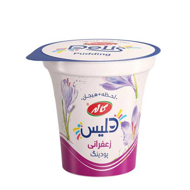 پودینگ زعفرانی دلیس کاله 100 گرمی